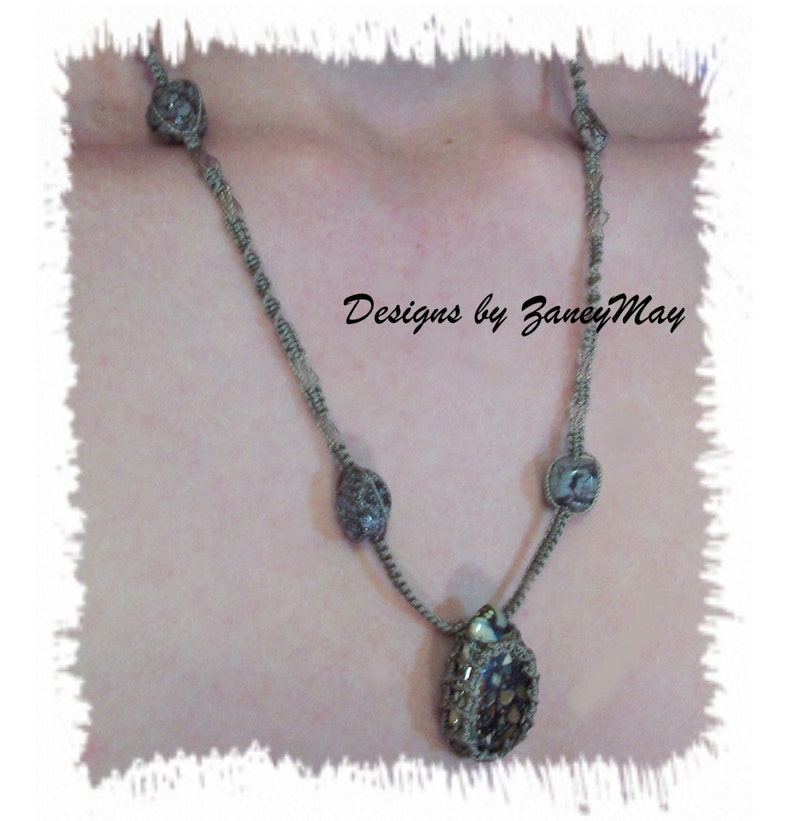 Men's Macrame Necklace, Pattern in PDF - Etsy