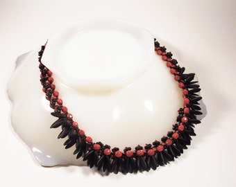 African Mystery Necklace, Beading Tutorial in PDF