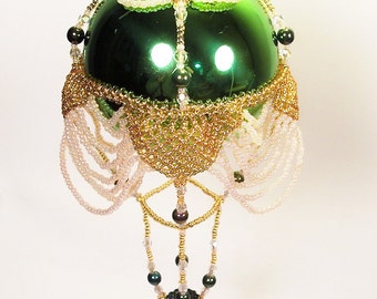 Hot Air Balloon Ornament No.4, Beading Tutorial in PDF