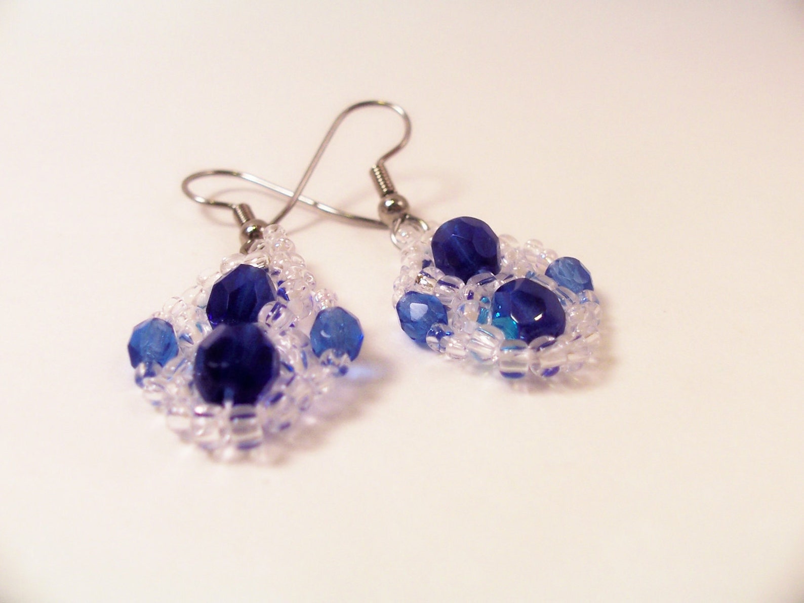 Simple Earring Pattern Beading Tutorial In Pdf Etsy