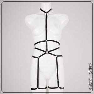 Adjustable Elastic Harness Set, Harness Woman Outfit, Chest Harness For Women, Harness Lingeries, Fullbody Harness, Chest strap,