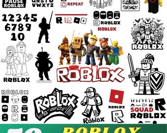 Pacote Roblox SVG: Gráficos de jogos para Cricut (download digital, arquivo PDF incluído)