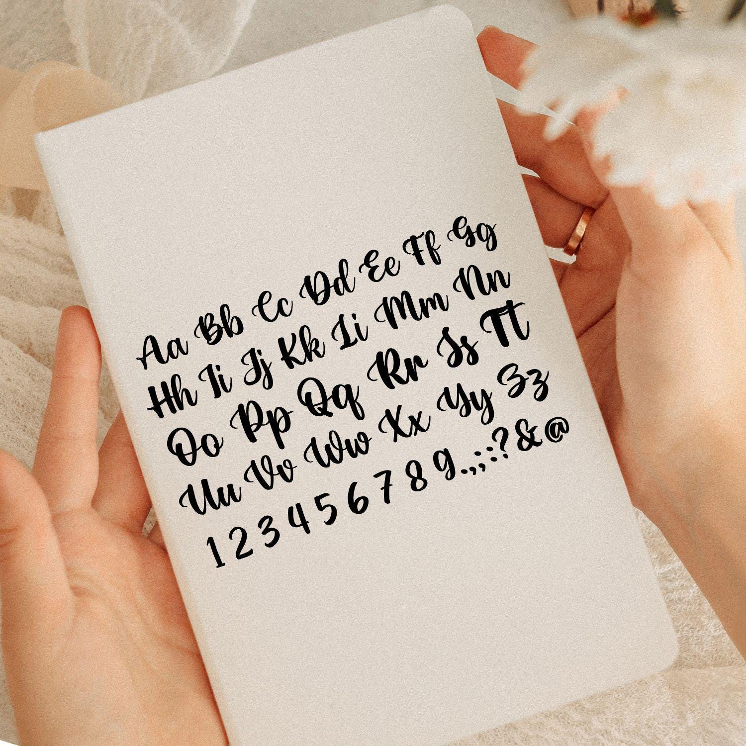 50 the Calligraphy Fonts - Font Bundle Ttf Svg Heart Font, Cricut ...