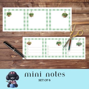 Notas sobre plantas rasteiras, cartões para presente, bilhetes de amor com flores, surpresas para lancheira, cartões para diário de scrapbook, cartões coloridos