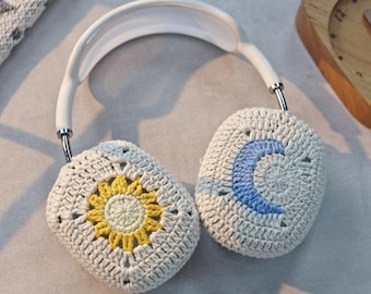 Oma Platz Airpods Max Kopfhörer Abdeckungen | Gehäkelte AirPods Max Hülle | AirPods Max Abdeckung | Handgemacht|Sony xm5 Tasche|Sony xm4 Abdeckung