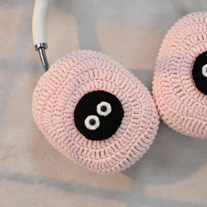 Cover per cuffie AirPods Max quadrate e graziose / Custodia all'uncinetto per AirPods Max / Cover per AirPods Max / Custodia fatta a mano per Sony XM5 / Cover per Sony XM4 immagine 3