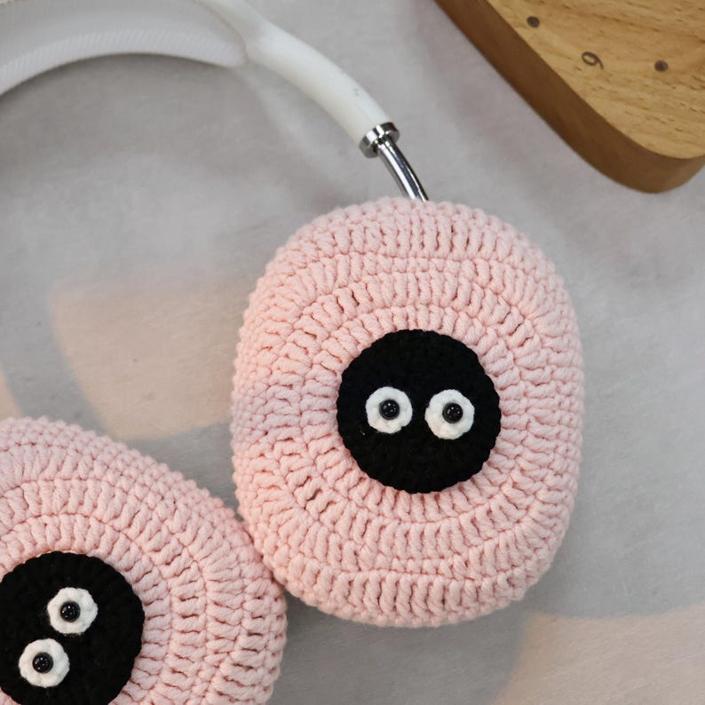 Cover per cuffie AirPods Max quadrate e graziose / Custodia all'uncinetto per AirPods Max / Cover per AirPods Max / Custodia fatta a mano per Sony XM5 / Cover per Sony XM4 immagine 4