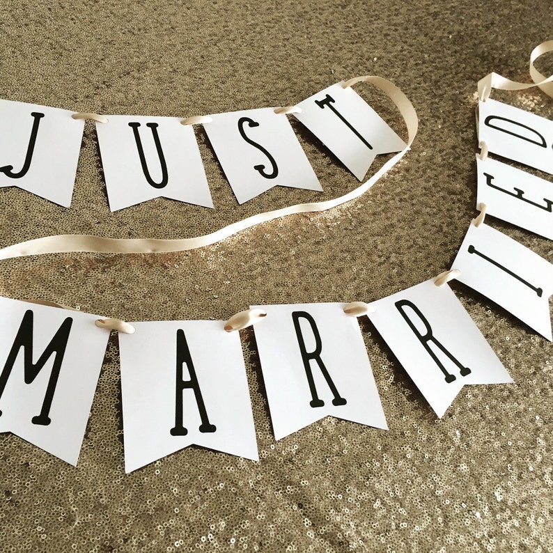 just-married-just-married-banner-printable-banner-wedding-banner