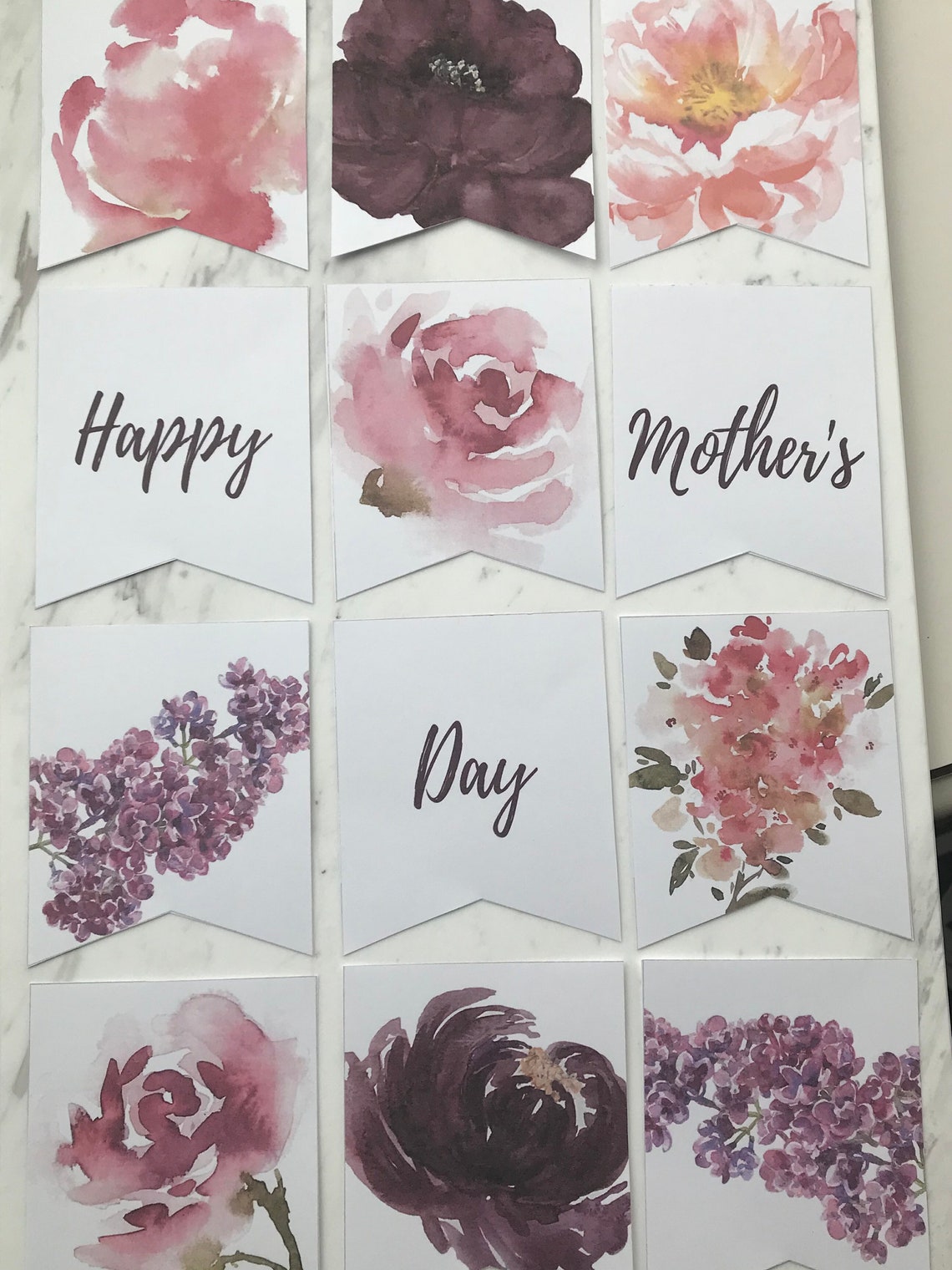 Mother's Day Printable Floral Mother's Day Decor - Etsy