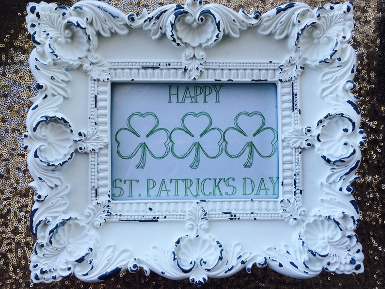 St Patricks Day, St Patricks Day printables, St Patricks Day Decor, St Patricks Day shamrock, Clover, Shamrock Sign, Happy St Patricks Day image 1
