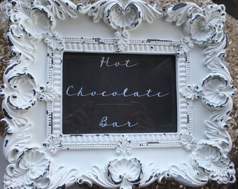 Hot Chocolate Bar, Hot Chocolate Printable, Hot Chocolate Bar Chalk art, Hot chocolate Bar decor, Hot chocolate bar printable sign, PDF file