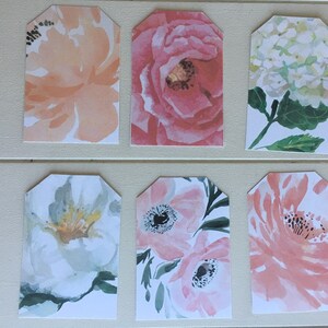Mother&#39;s Day Printable Gift Tags, Floral Happy Mother&#39;s Day Gift Tags, Happy Mother&#39;s Day Gift Tags, Printable Mothers Day Gift Tags