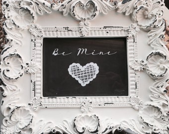 DIY "Be Mine" Valentine PDF Printable {1, 8x10 & 2, 5x7}