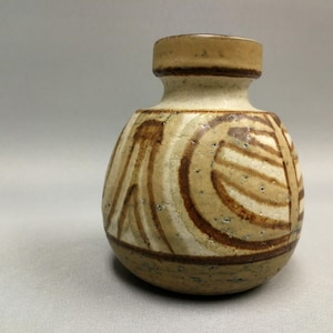 Soholm ceramic vase Erika series 11.5 cm, Noomi Backhausen and Poul Brandborg vintage Danish design
