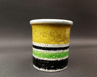 Vase, Olle Alberius Rörstrand Schweden, Steinzeug, signiert 1970er Jahre.