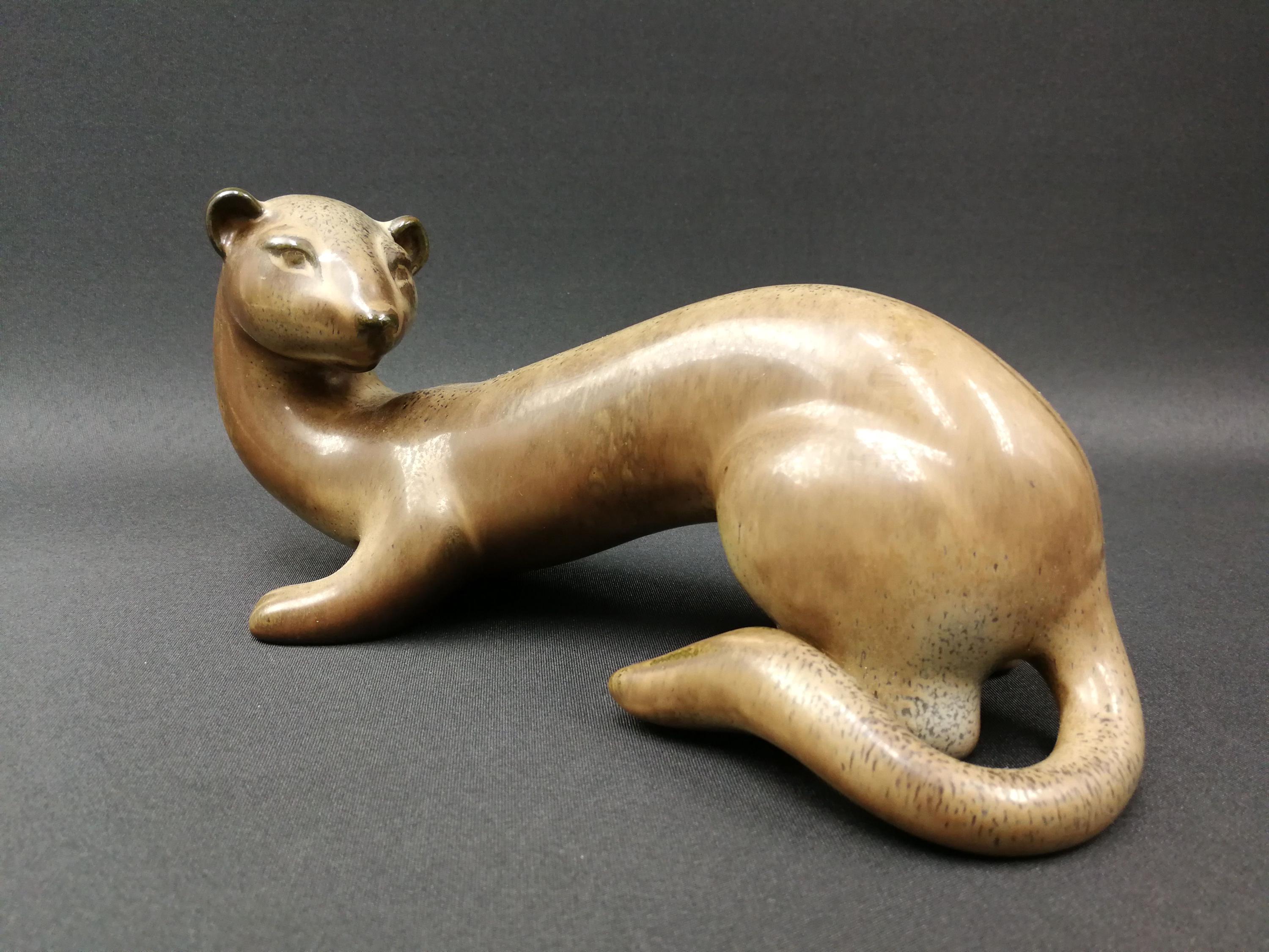 グンナー・ニールンド、フィギュア、アーミン、イタチ、ストーンウェア