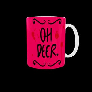 Hazbin Hotel Mug Alastor Oh Deer