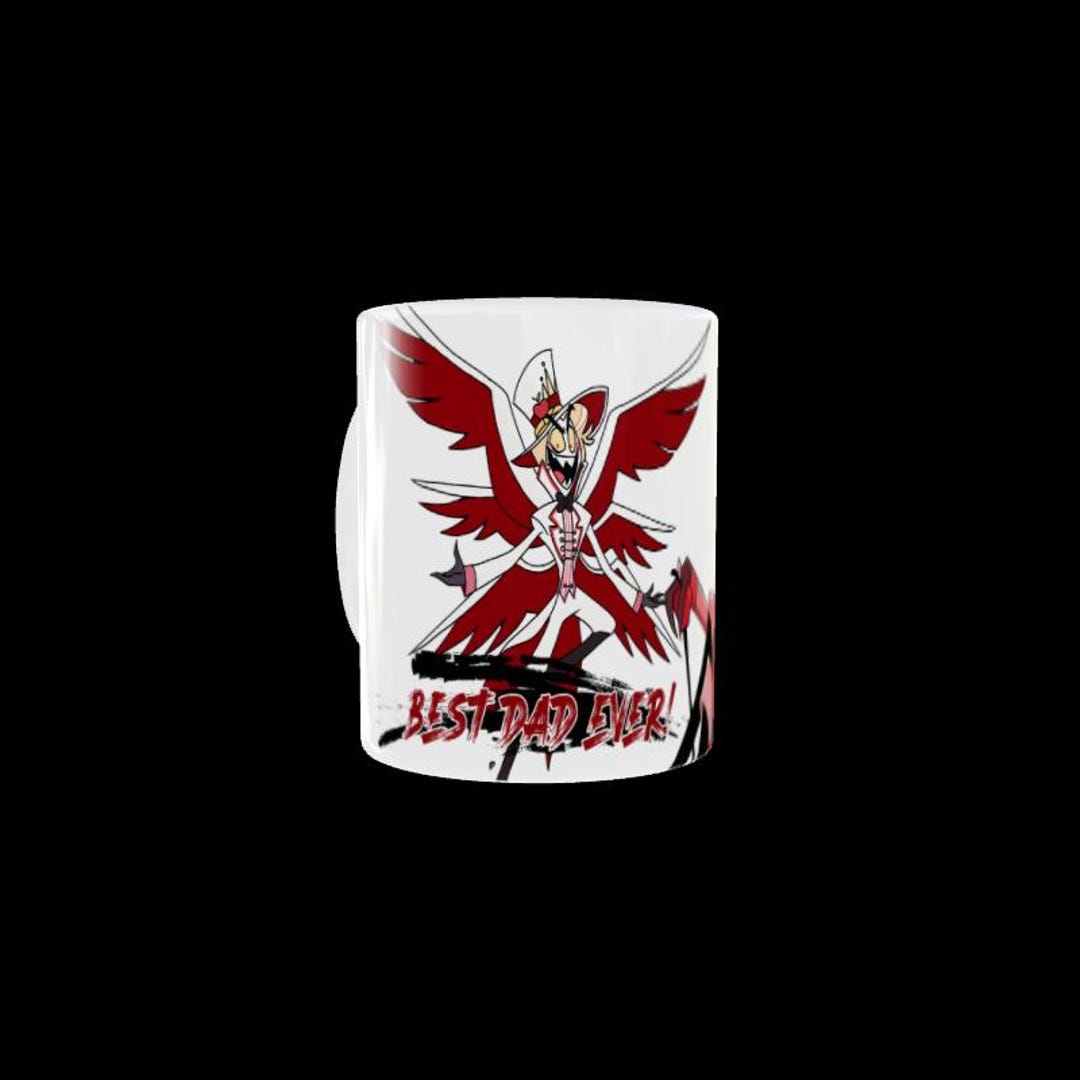Hazbin Hotel Mug Lucifer Best Dad Ever - Etsy