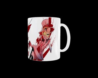 ハズビンホテル　Hazbin hotel Dad Mugs The “Dad Mugs” Card was definitely something mmm mmm~✨📻🍎 Ofc I