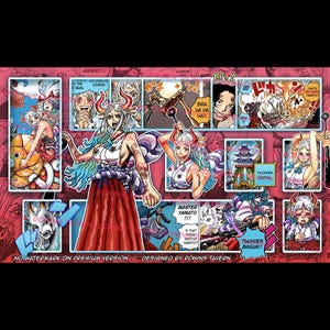 Tappetino Da Gioco Yamato TCG One Piece Gioco Di Carte - Foto 2