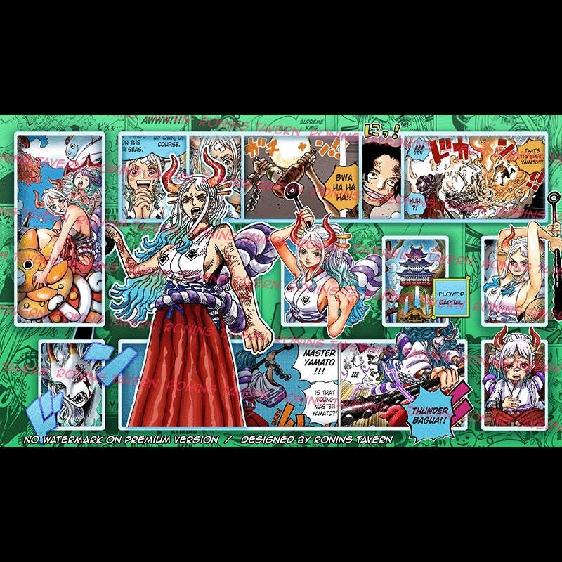 Tappetino Da Gioco Yamato TCG One Piece Gioco Di Carte - Foto 7