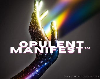 OPULENT MANIFEST™ — Rapid Alignment & Opportunity Flow —  Subliminal + Frequency Audio