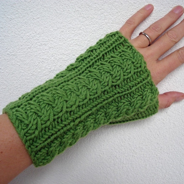 Knitting PATTERN - Wrist Warmers