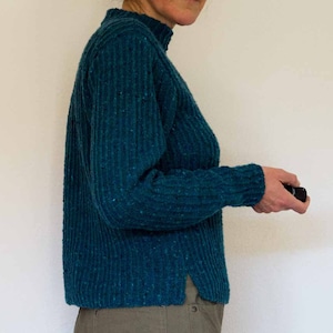 Knitting PATTERN Straight Sweater image 1