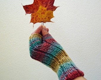 Knitting PATTERN - Warm Gloves