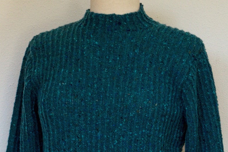 Knitting PATTERN Straight Sweater image 8