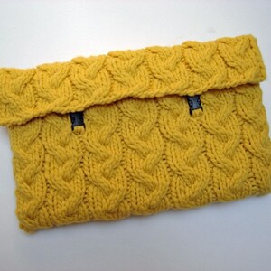 Knitting PATTERN Sunny Laptop Sleeve Bild 3