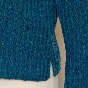 Knitting PATTERN Straight Sweater image 7