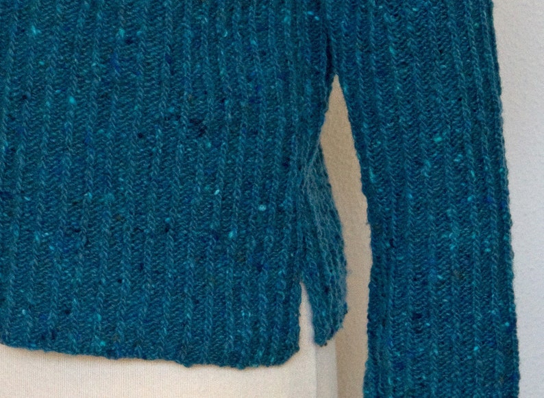 Knitting PATTERN Straight Sweater image 7