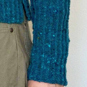 Knitting PATTERN Straight Sweater image 5