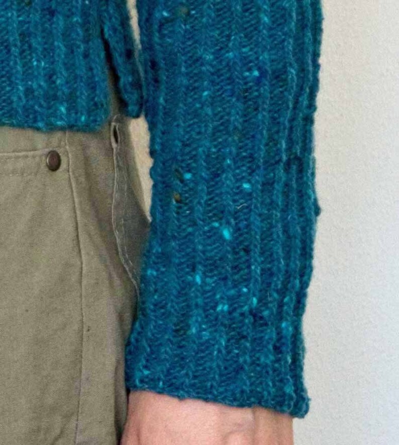 Knitting PATTERN Straight Sweater image 5