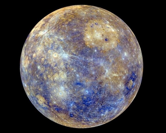 Planète Mercure Système Solaire Plus Proche Planète Le Soleil La Nasa Scientifique Espace Astronomique Art Astronomie Sciences Photographie Photo