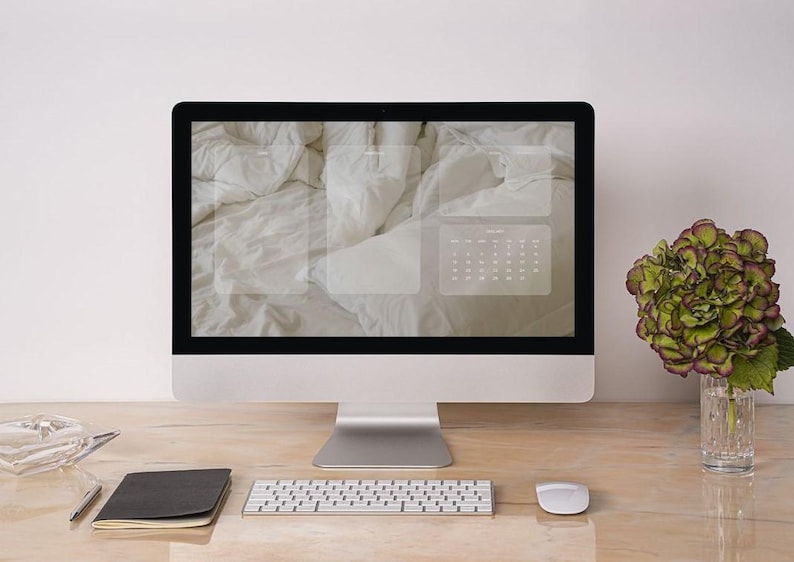 Aesthetic Desktop Wallpaper Pack | Minimalist Digital Backgrounds ...