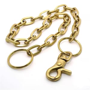 Llavero de billetera de latón para hombre, accesorios de Jen, accesorio de vaquero