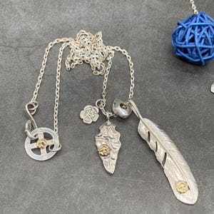 Sterling Silver Goros Necklace Japan Stylish Men Street Wear Jewelry