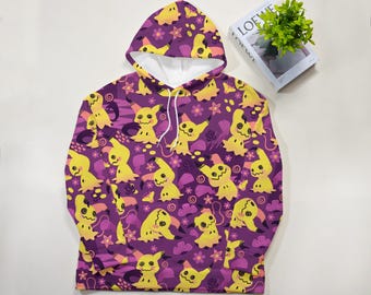 ミミッキュ パーカー シャツ ユニセックス パーカー ゴースト