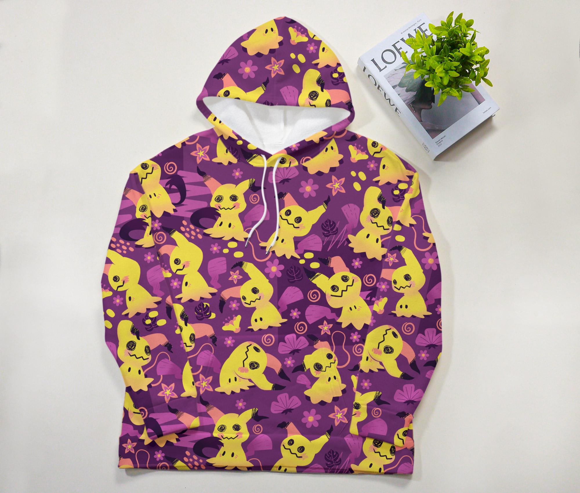 ミミッキュ パーカー シャツ ユニセックス パーカー ゴースト