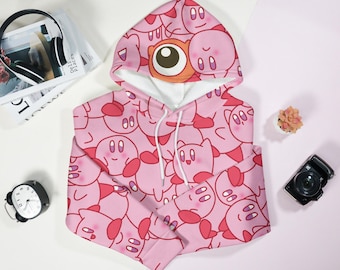 Kirby Hoodie Shirt Trendy Unisex Hoodie Anniversary Hoodie Kirby