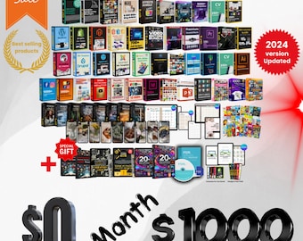 20+ Million Premium Digital Products Bundle | Perfect for Content Creators, Graphic Designers, Video Editors, Developers, and Digital