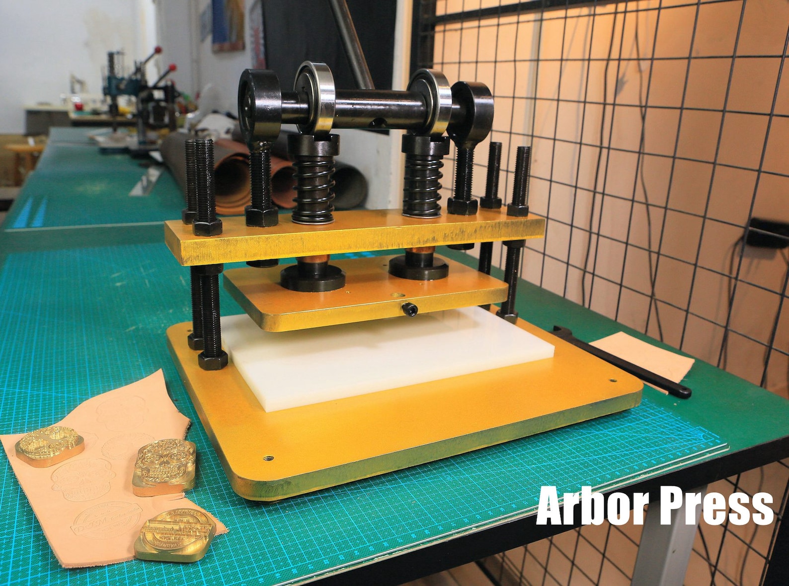 Large Custom Leather Stamp Brass Stamp for Leather Custom Etsy