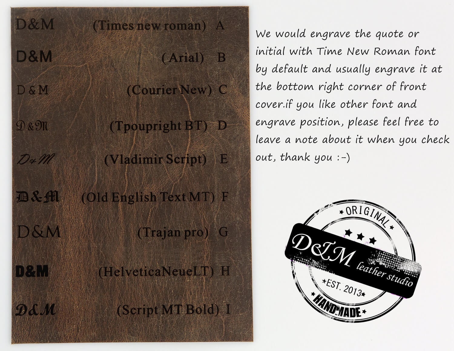 Personalized Leather cover for bible KJV , Custom leather holy bible book case cover christian gifts for men women Z04-LBBC05S