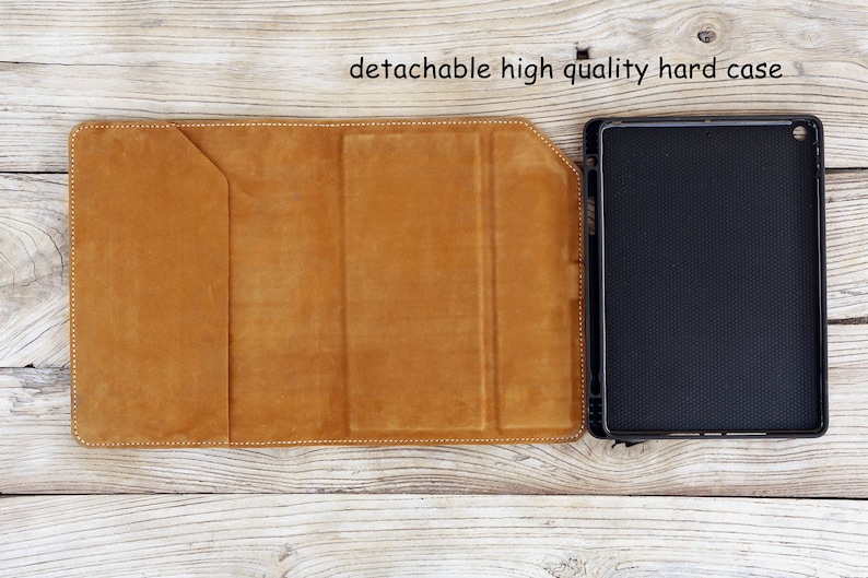 Hand Stitched Leather 2022 Ipad Pro Air 5 Case Ipad 9th 10th - Etsy ...