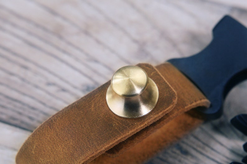 Vintage Leather Water Bottle Holder Belt Carrier for Walking Etsy