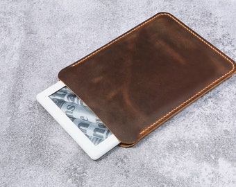 Personalized leather case cover for PocketBook Reader,  leather sleeve for PocketBook PocketBook InkPad 3 Touch HD 3 W03-PB05S