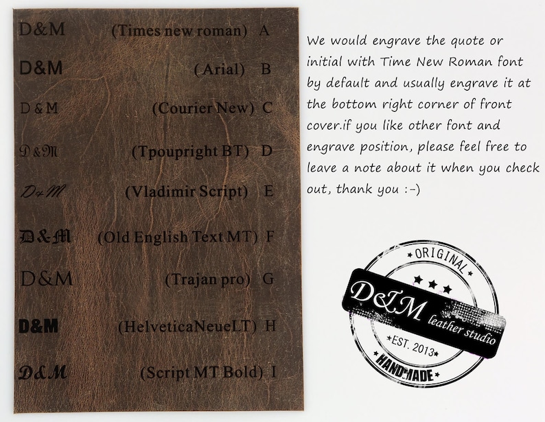 Personalized minimalist leather wallet / leather men slim thin bifold leather wallet / minimal front pocket wallet BW056T image 6