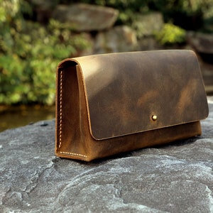 custodia per caricabatterie macbook in pelle artigianale borsa per accessori per laptop macbook pro organizer MC05PB